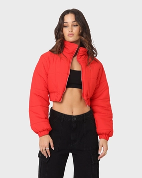 shopping spree Fashionable Style XXIII Women's Chelle Puffer Jacket Red