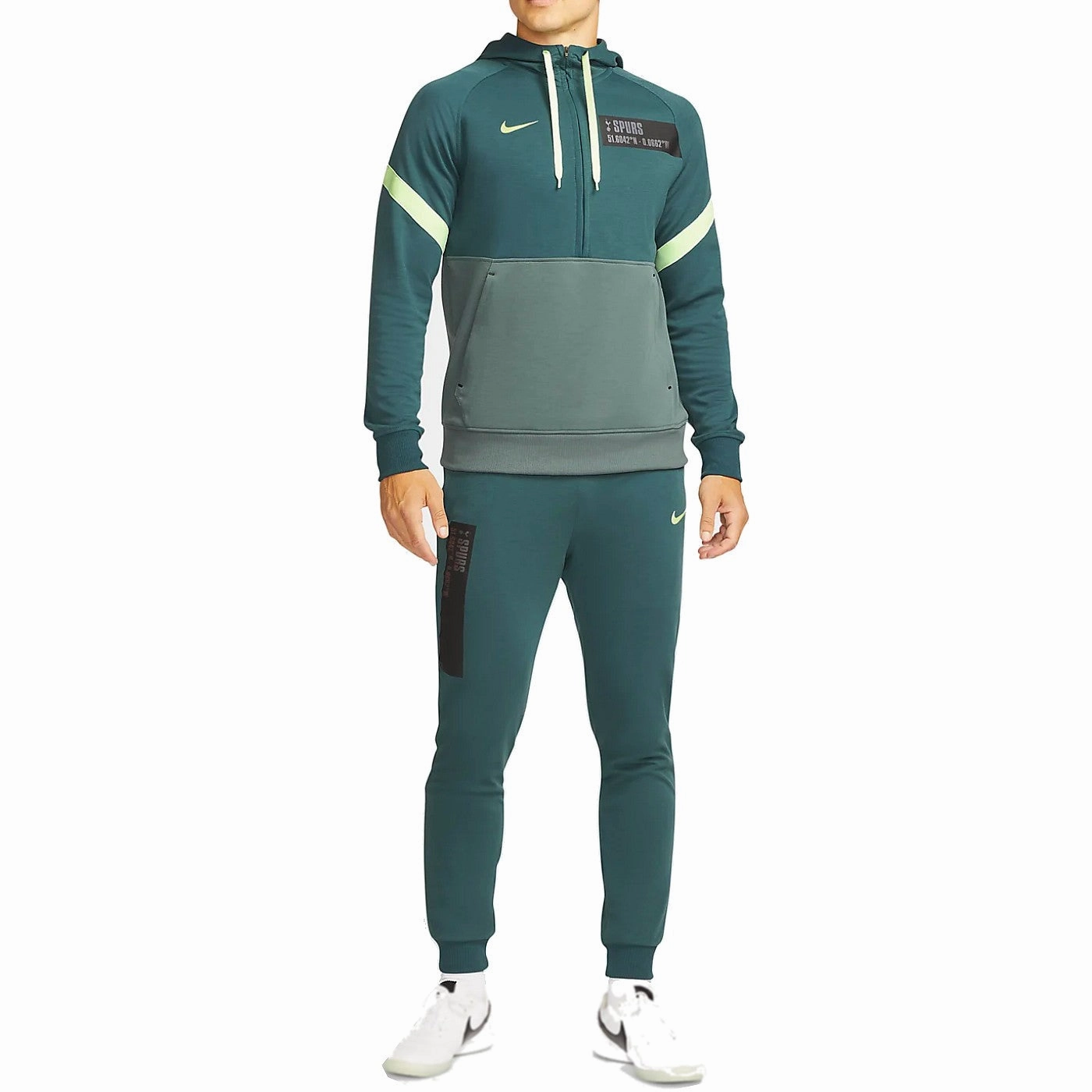 Tottenham Hotspur soccer EU Casual travel tracksuit 2021/22 - Nike Breathable Style Layered Panel Design