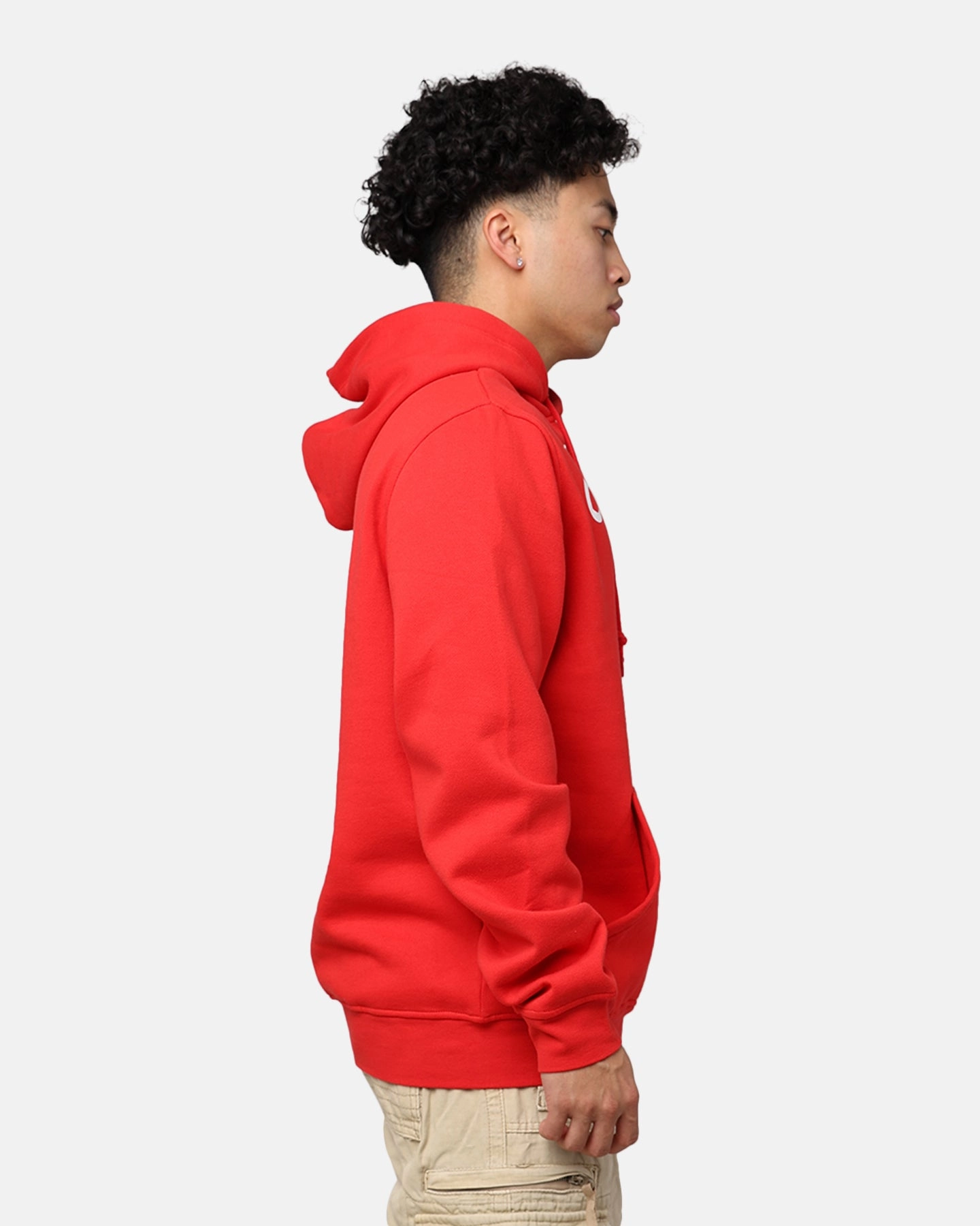New Era Chicago Bulls NBA 2023 Hoodie Red Button Closure