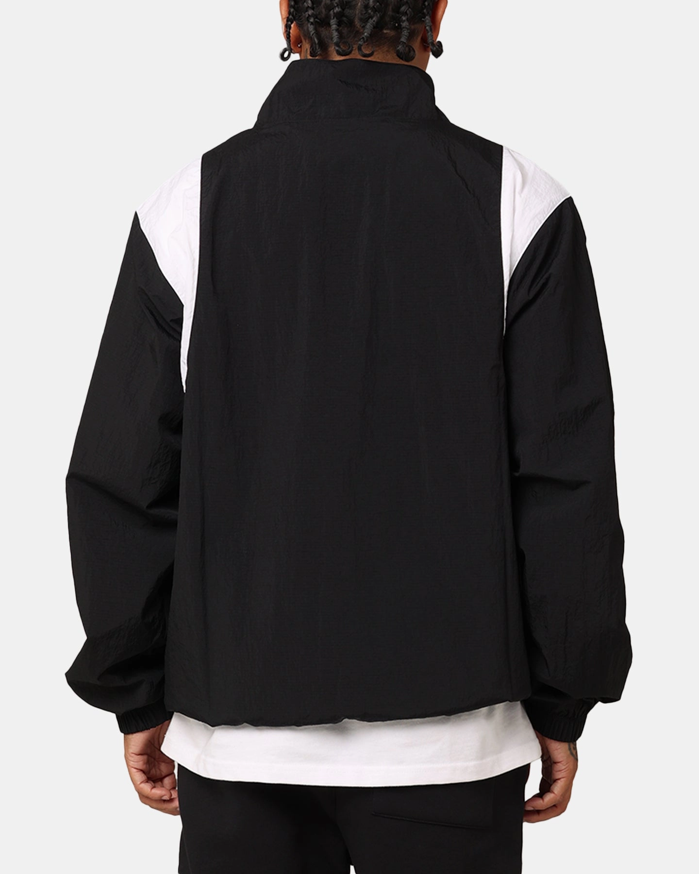 Dynamic Feel Reinforced Hem Jordan Essentials Jacket Black/White