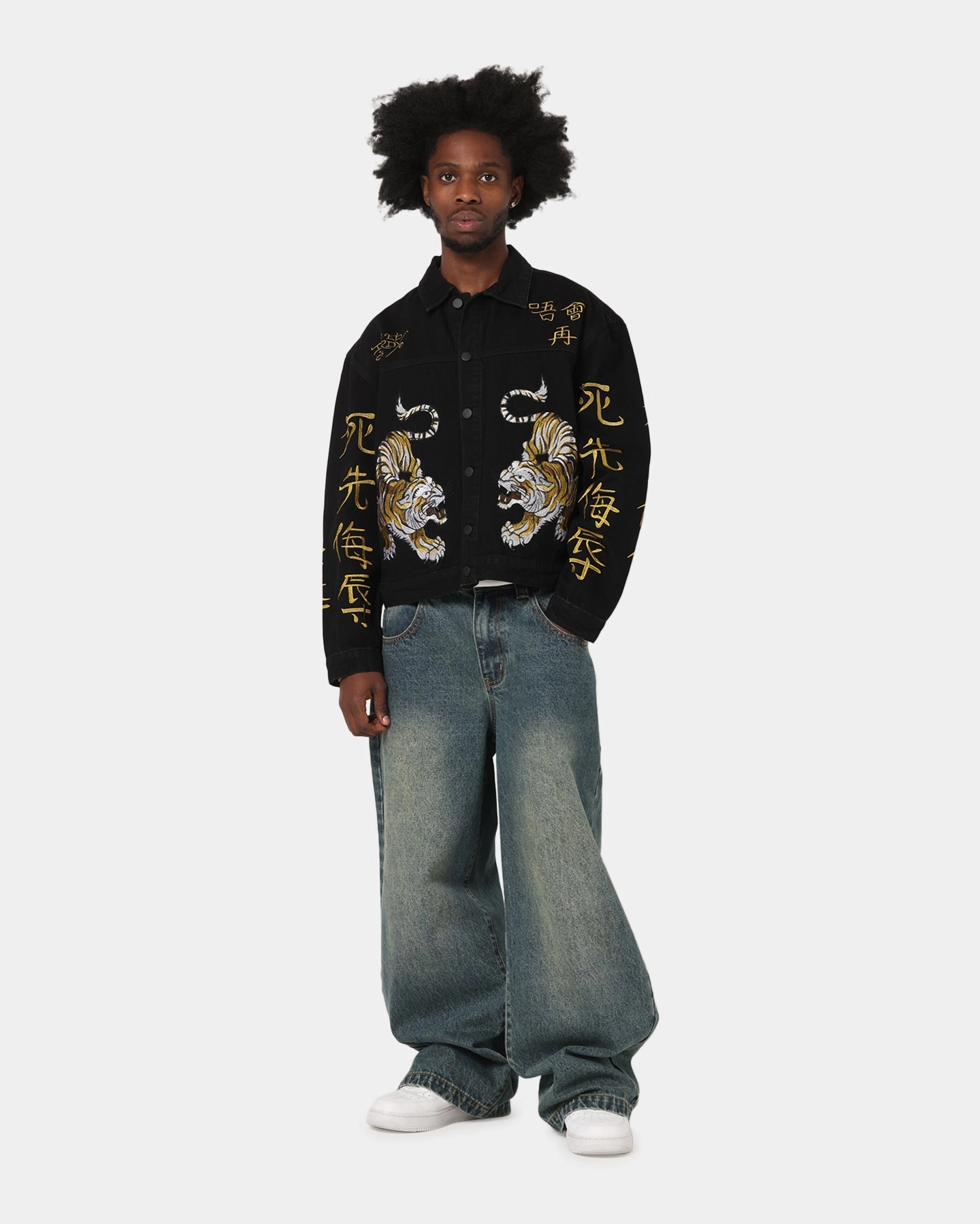 Durable Stitching Ed Hardy Never Again Jacket Black