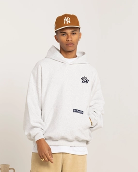 Carre Rose Motion Oversized Hoodie Light Marle aesthetically pleasing Indoor