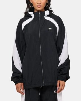 Nike Air Woven Jacket Black/White/White Magnetic Closures Individual-sports