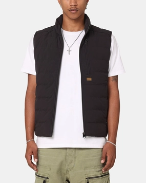 Windproof Barrier Design Casual Outdoor Layer G-Star Foundation Liner Vest Dark Black