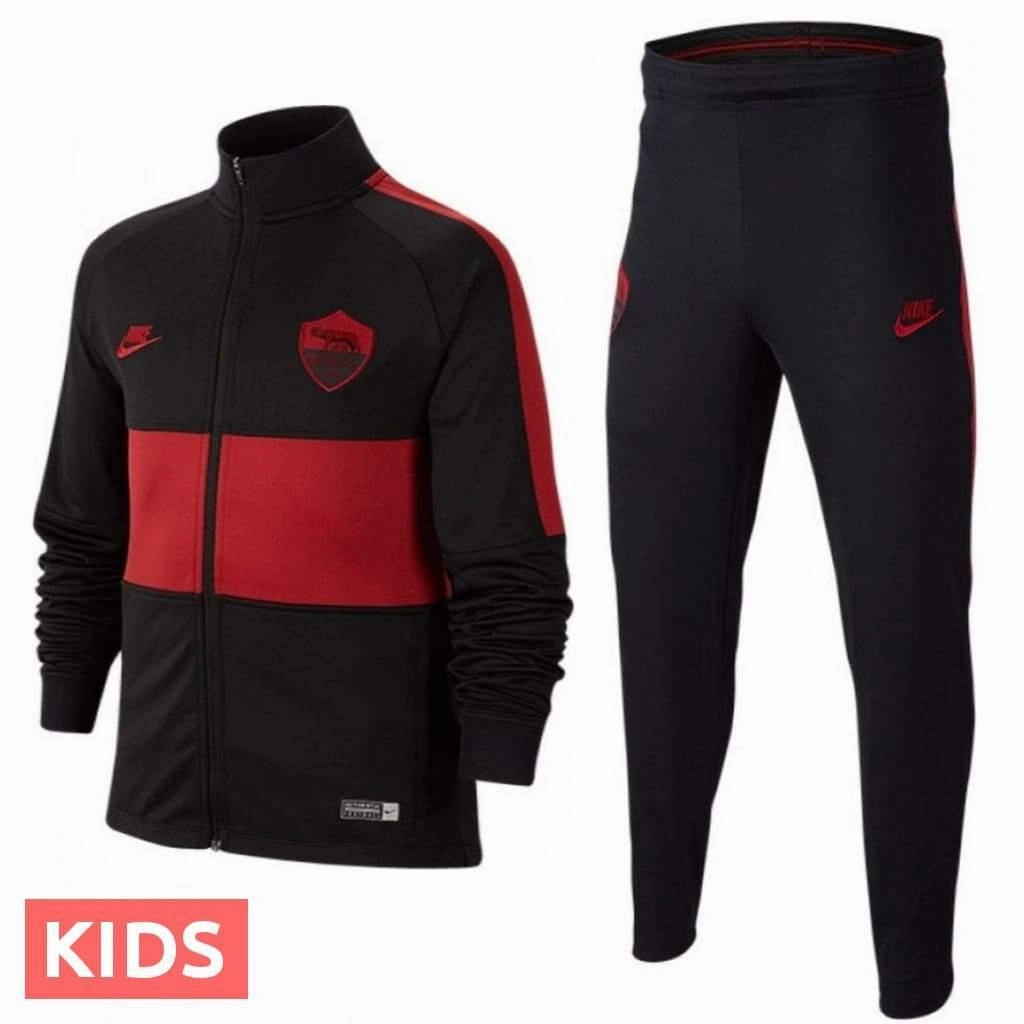 All-Day Wear Kids - AS Roma EU training presentation Soccer tracksuit 2019/20 - Nike