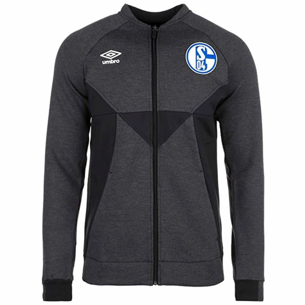 Schalke 04 training presentation Soccer tracksuit 2019/20 - Umbro hair salon