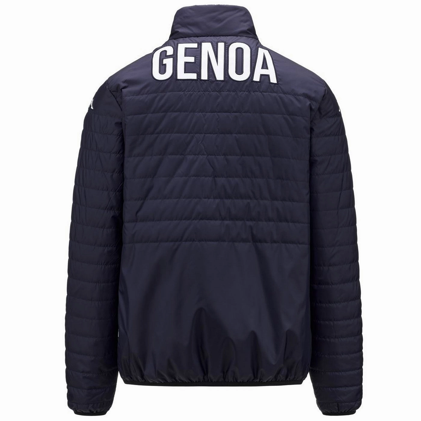 Color Retention patch venue Genoa CFC soccer presentation bomber jacket 2021/22 - Kappa