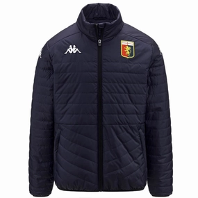 Genoa CFC soccer presentation bomber jacket 2021/22 - Kappa non-hooded quick-drying