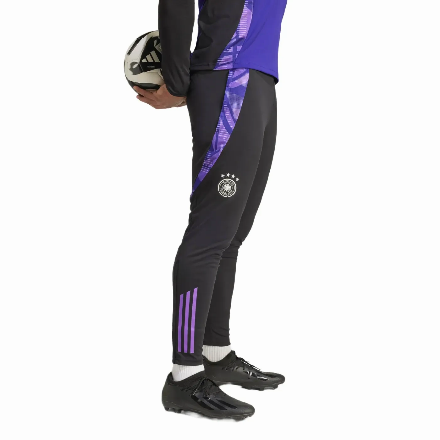 DoubleStitchedEdges Germany black training technical pants 2024/25 - Adidas