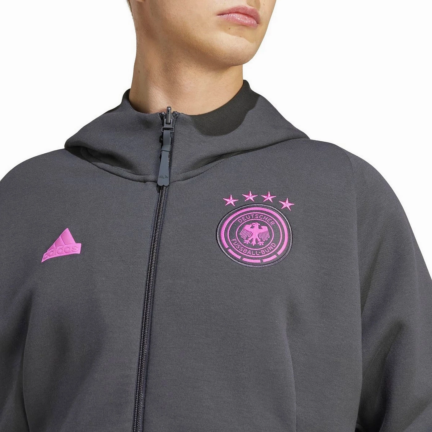 Outdoor Movement QuickRelease Closure Germany Casual Travel hooded presentation tracksuit 2024/25 - Adidas