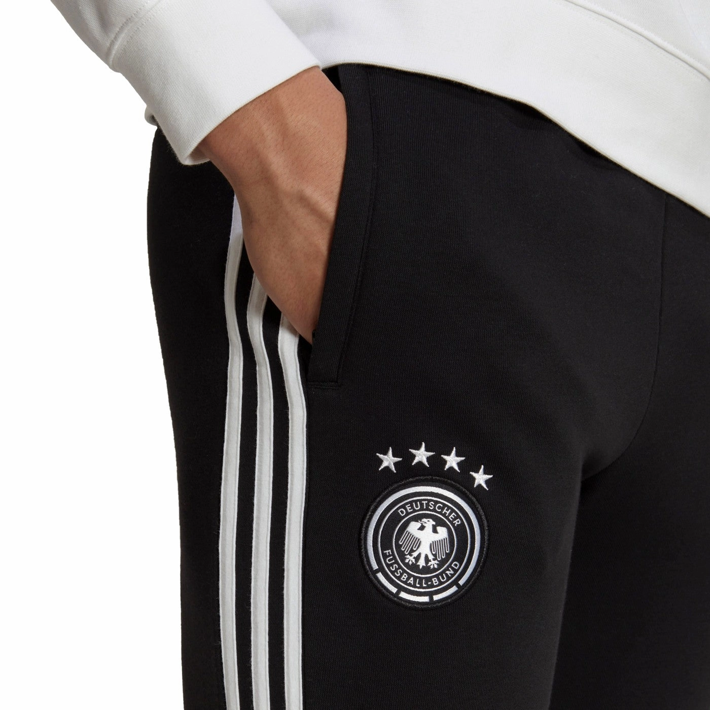 Germany Icon fans presentation Soccer pants 2022/23 - Adidas DurableStitching aesthetics