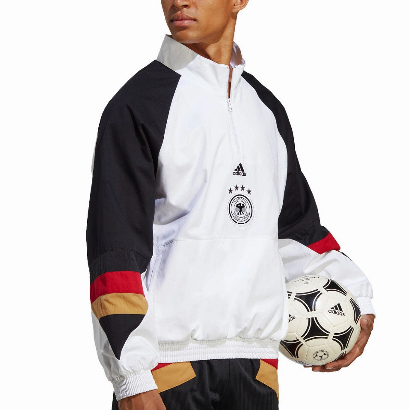 Resilient Gripper Waistband Germany Icon fans presentation Soccer tracksuit 2022/23 - Adidas