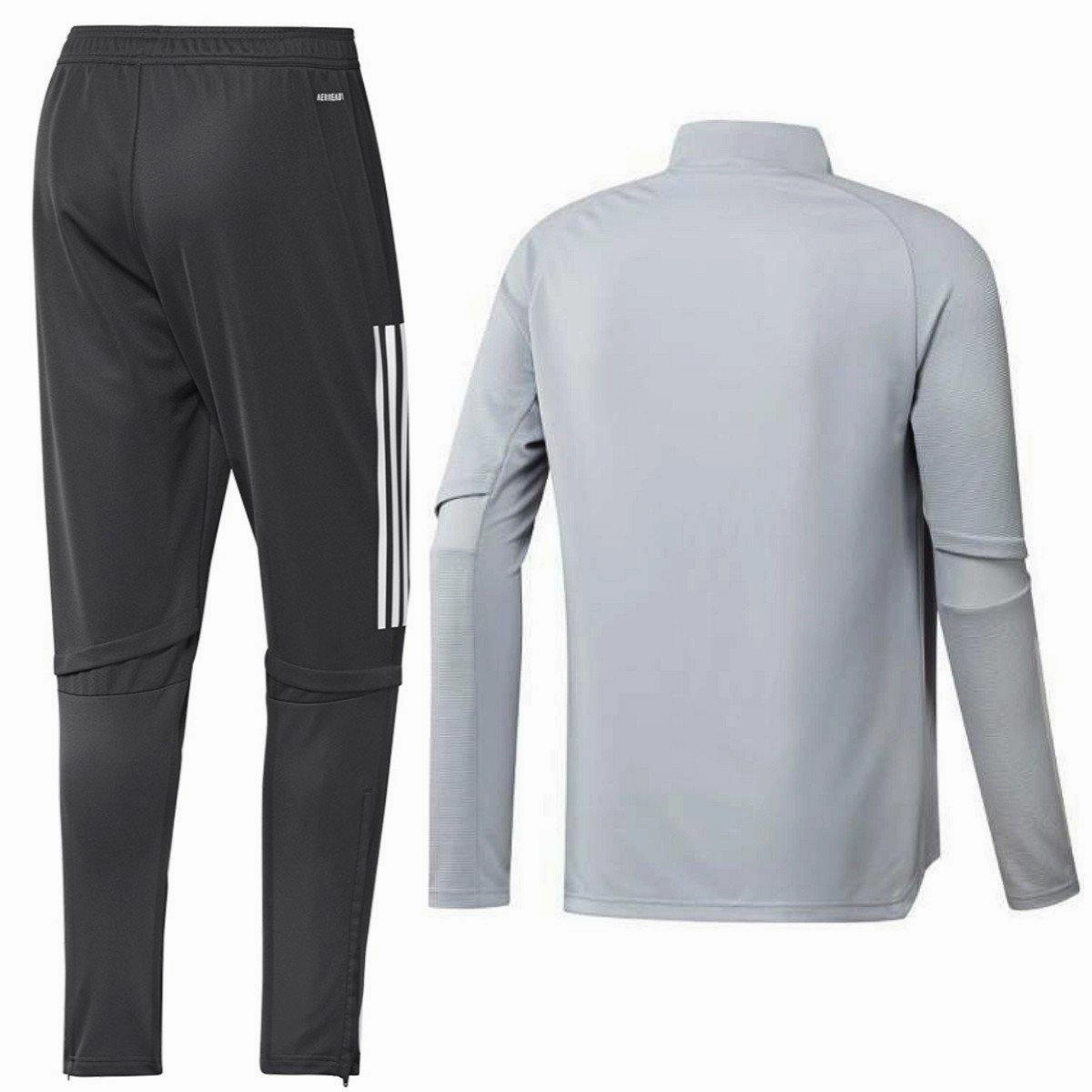 Germany light grey training technical Soccer tracksuit 2020 - Adidas Cycling Apparel Comfortable fit