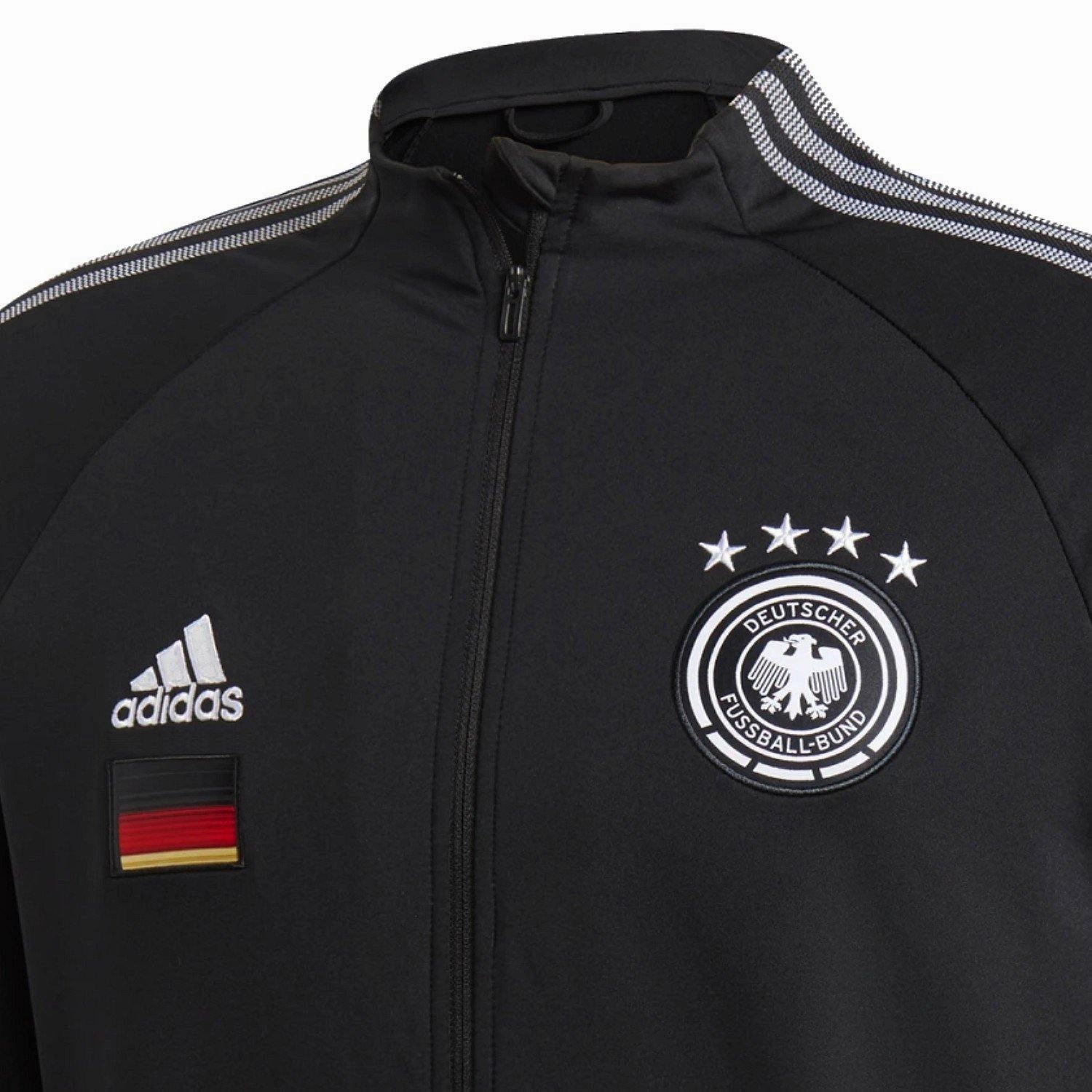 Ergonomic Design Germany pre-match presentation Soccer tracksuit 2020/21 - Adidas