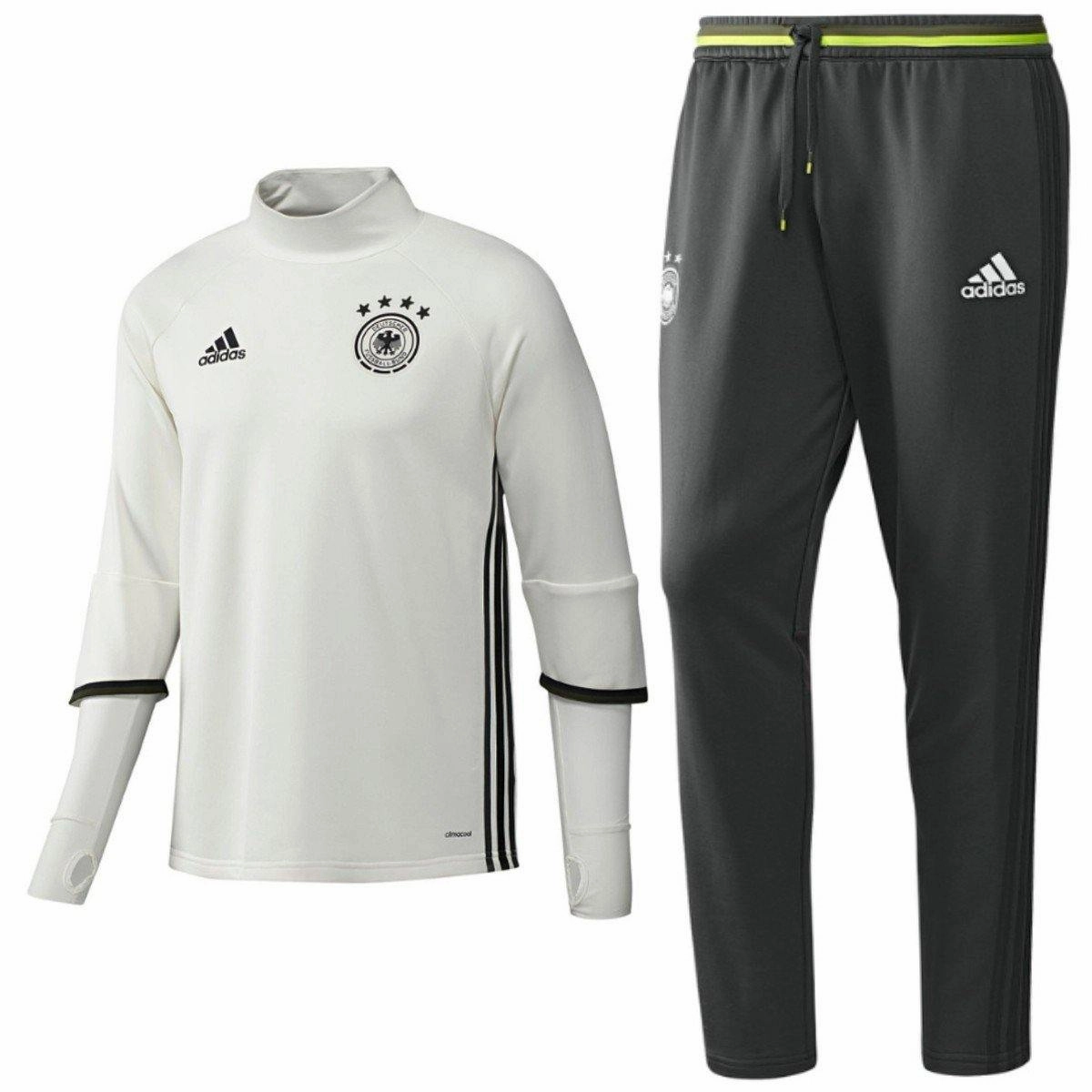 Germany Training Technical Soccer Tracksuit Euro 2016 - Adidas Everyday Comfort Lightweight Compression Design