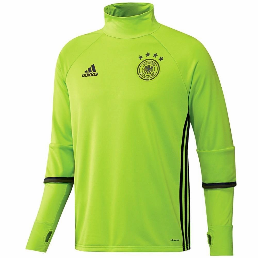 ThermalRegulation QuickReleaseClosures Germany Training Technical Soccer Tracksuit Euro 2016 Fluo - Adidas