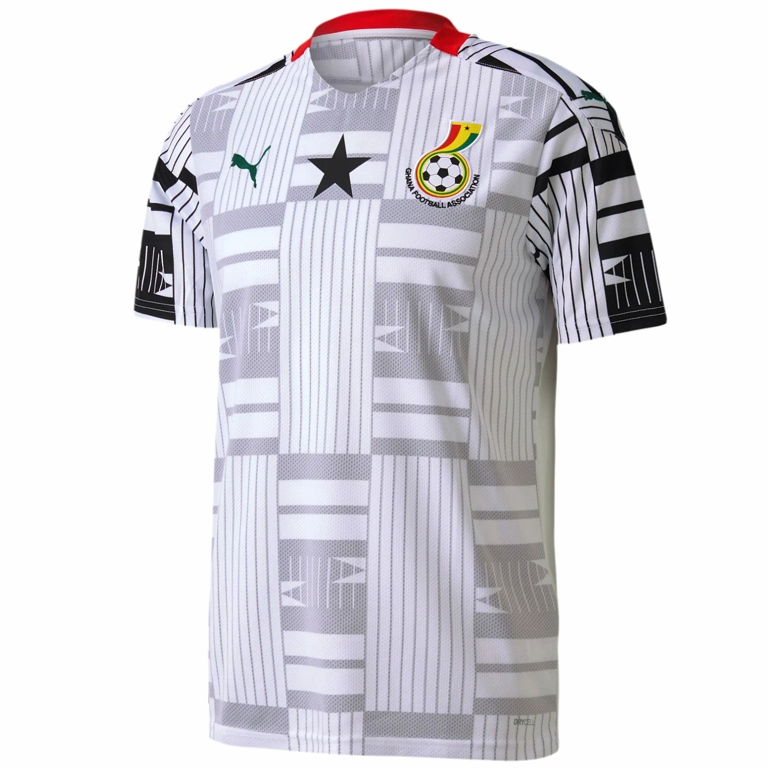 Ghana national team Home soccer jersey 2021/22 - Puma Sporty essentials