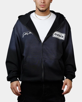 Elderly Moisture Wicking Layer Global Merchandising Oasis Potassium Full Zip Hoodie Black