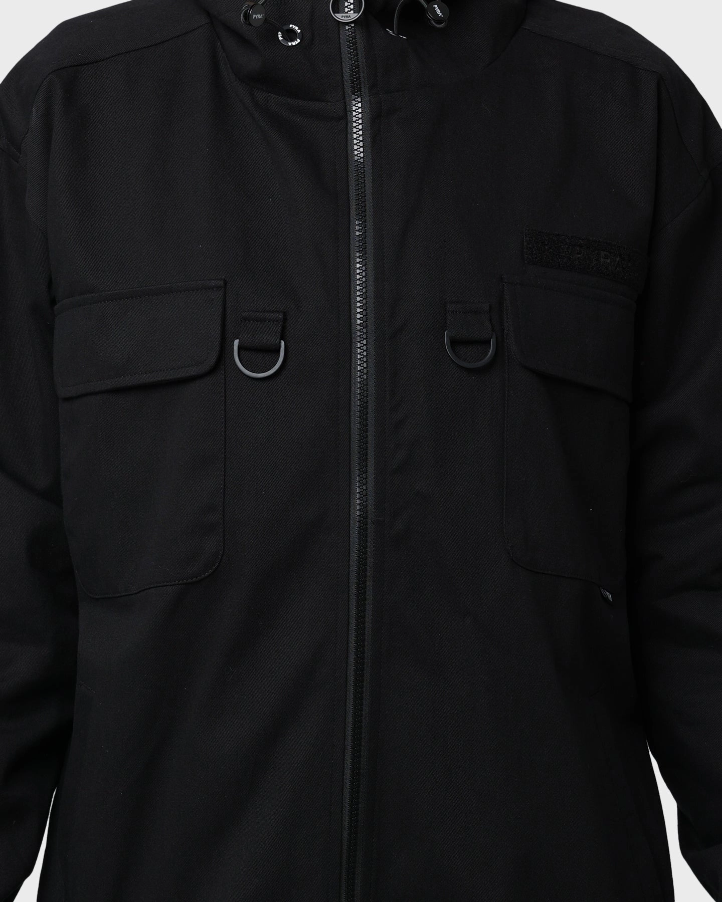 Machine-washable Hot PYRA Soho Cargo Jacket Black