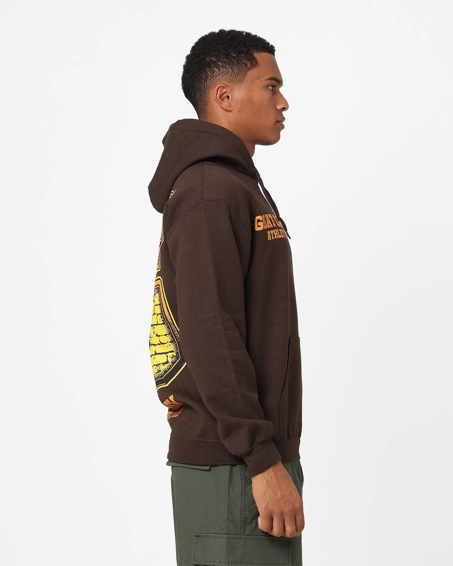 Stole Glamour Goat Crew G.Crew Athletics Hoodie Brown