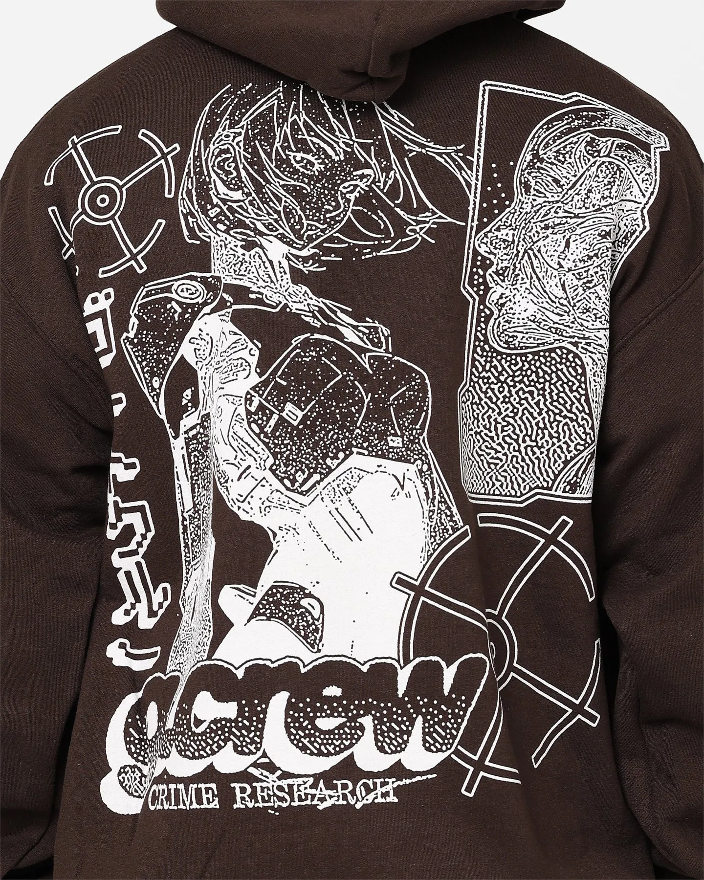 Adjustable Hood Goat Crew G.Crew Girl Hoodie Brown