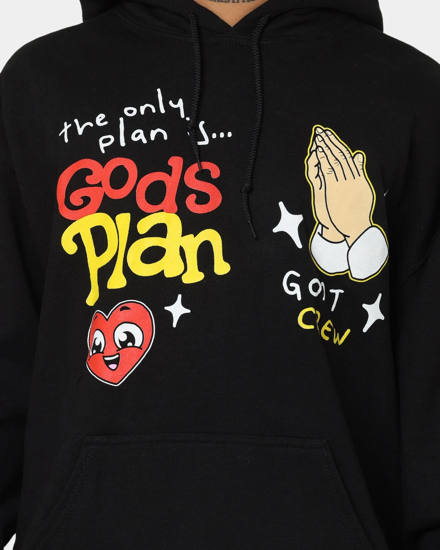 Bargain Bronzer Goat Crew Godsplan Hoodie Black