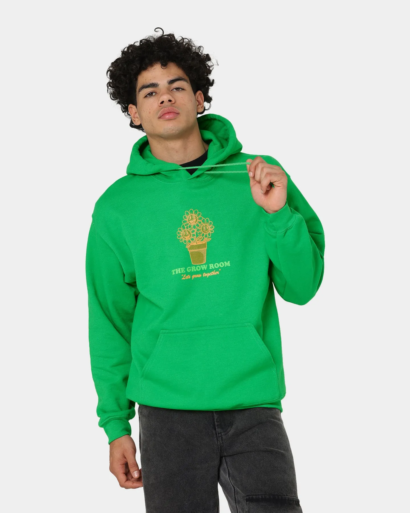 Endure Storm Shield Goat Crew Grow Room Hoodie Green