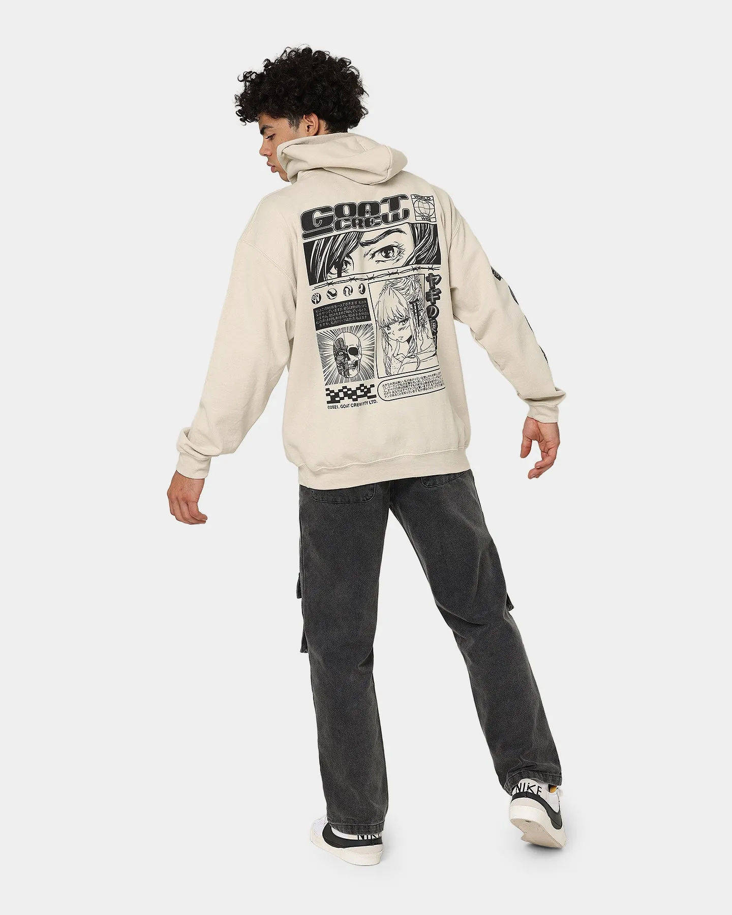 Party outfit Goat Crew Harajuku Hoodie Sand