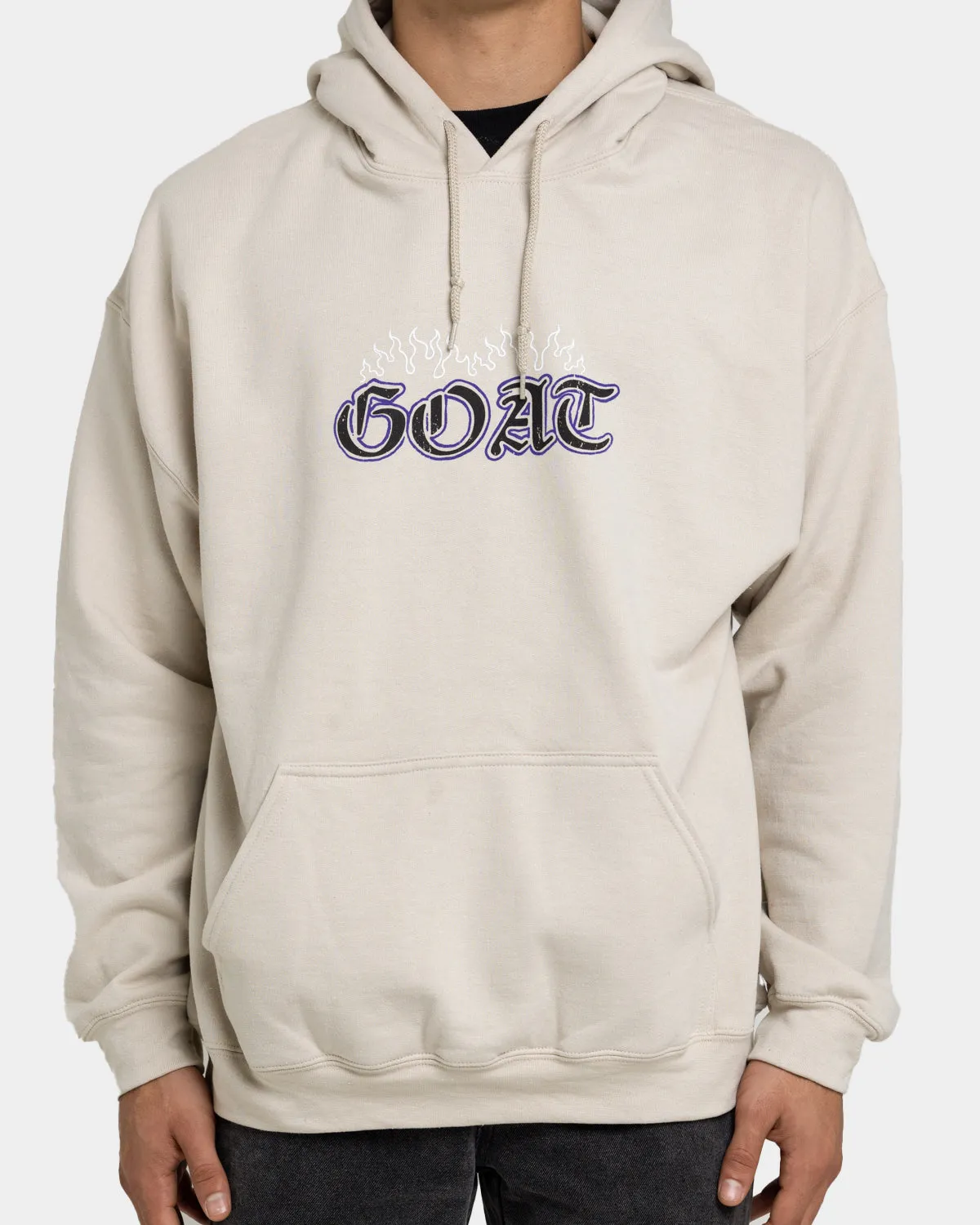 Activewear Practical Layer Goat Crew King Skeleton Hoodie Sand