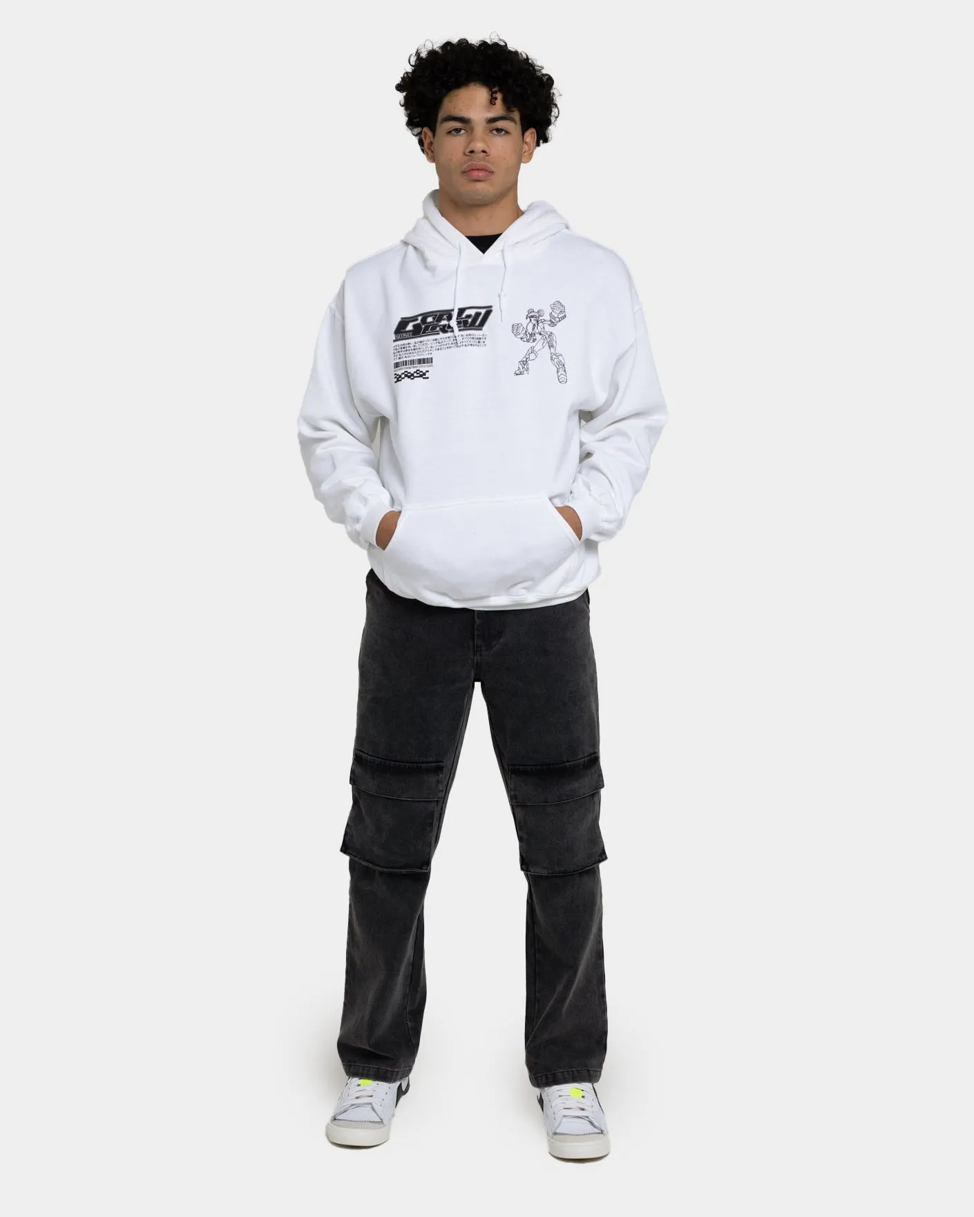 Goat Crew Kyoto Hoodie White Gender - neutral Eyeliner