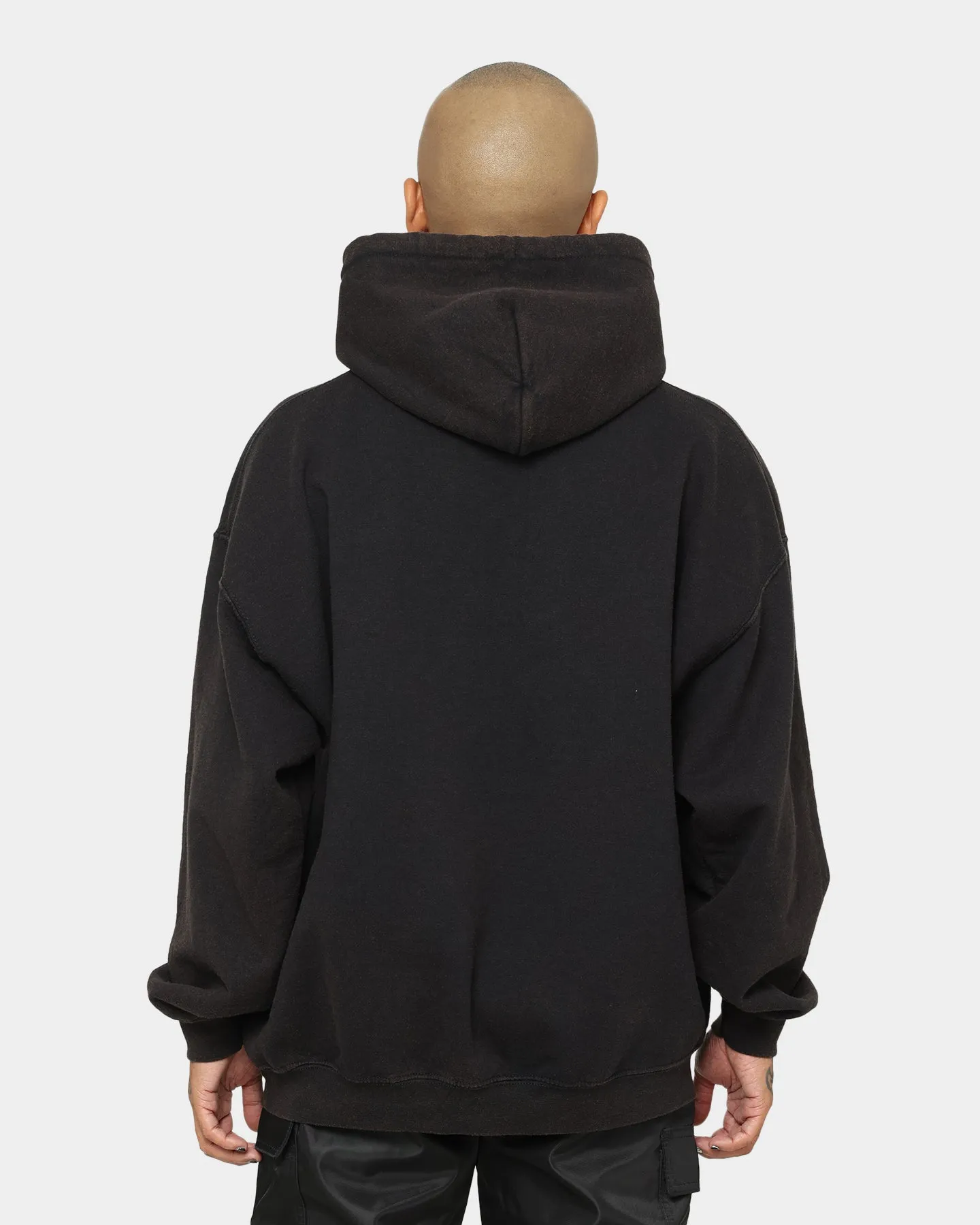 Goat Crew License Vintage Hoodie Black Wash RipstopFabric