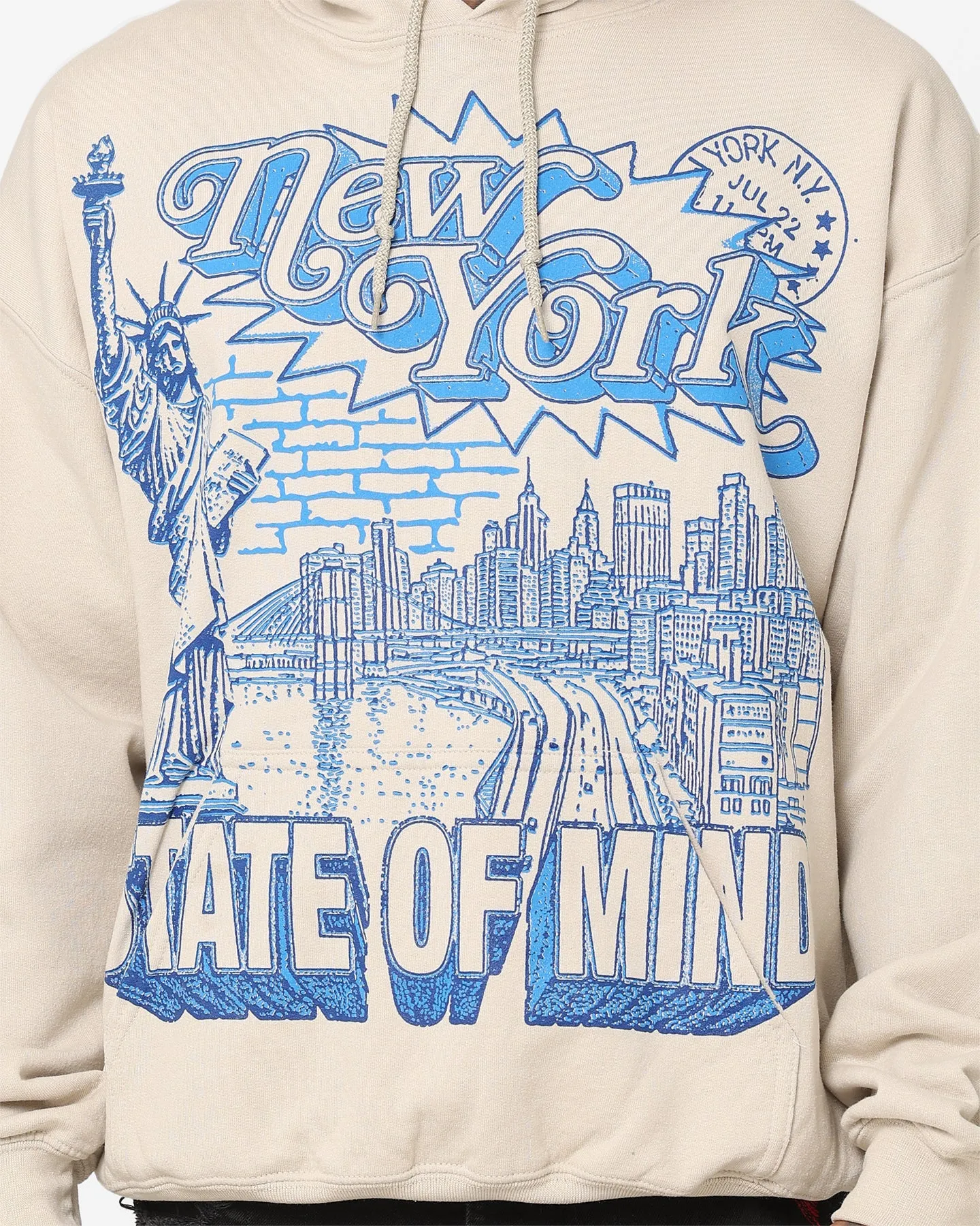suitable for school uniforms Mindfulness Goat Crew New York Mindset Hoodie Sand