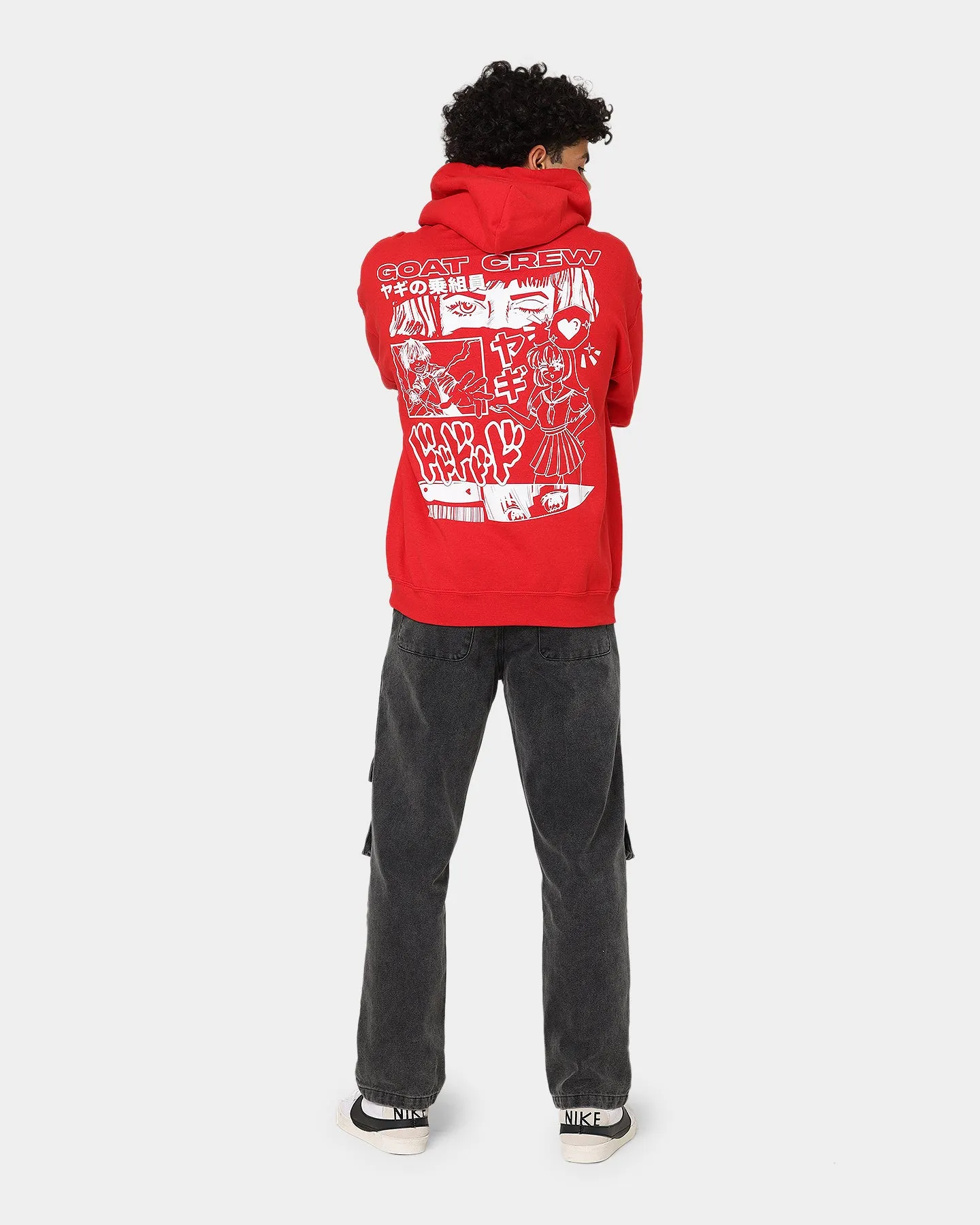 Investment Bravery Goat Crew Niseko Hoodie Red