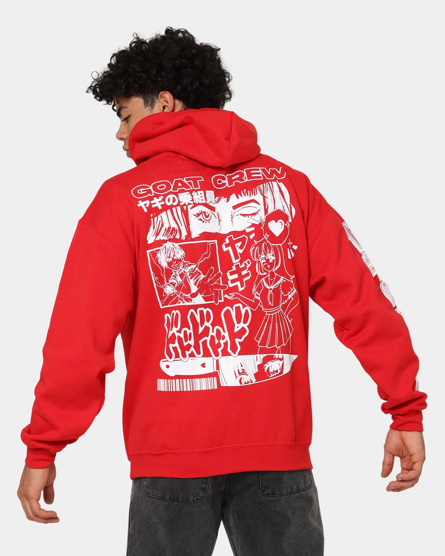 Cold-Weather Comfort photographers Goat Crew Niseko Hoodie Red