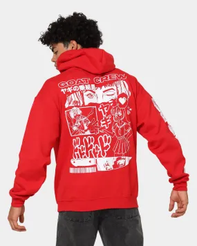 Cold-Weather Comfort photographers Goat Crew Niseko Hoodie Red