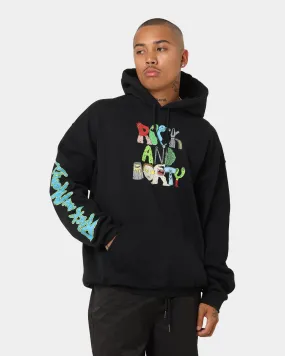 Build Goat Crew X Rick And Morty Beast Hoodie Black