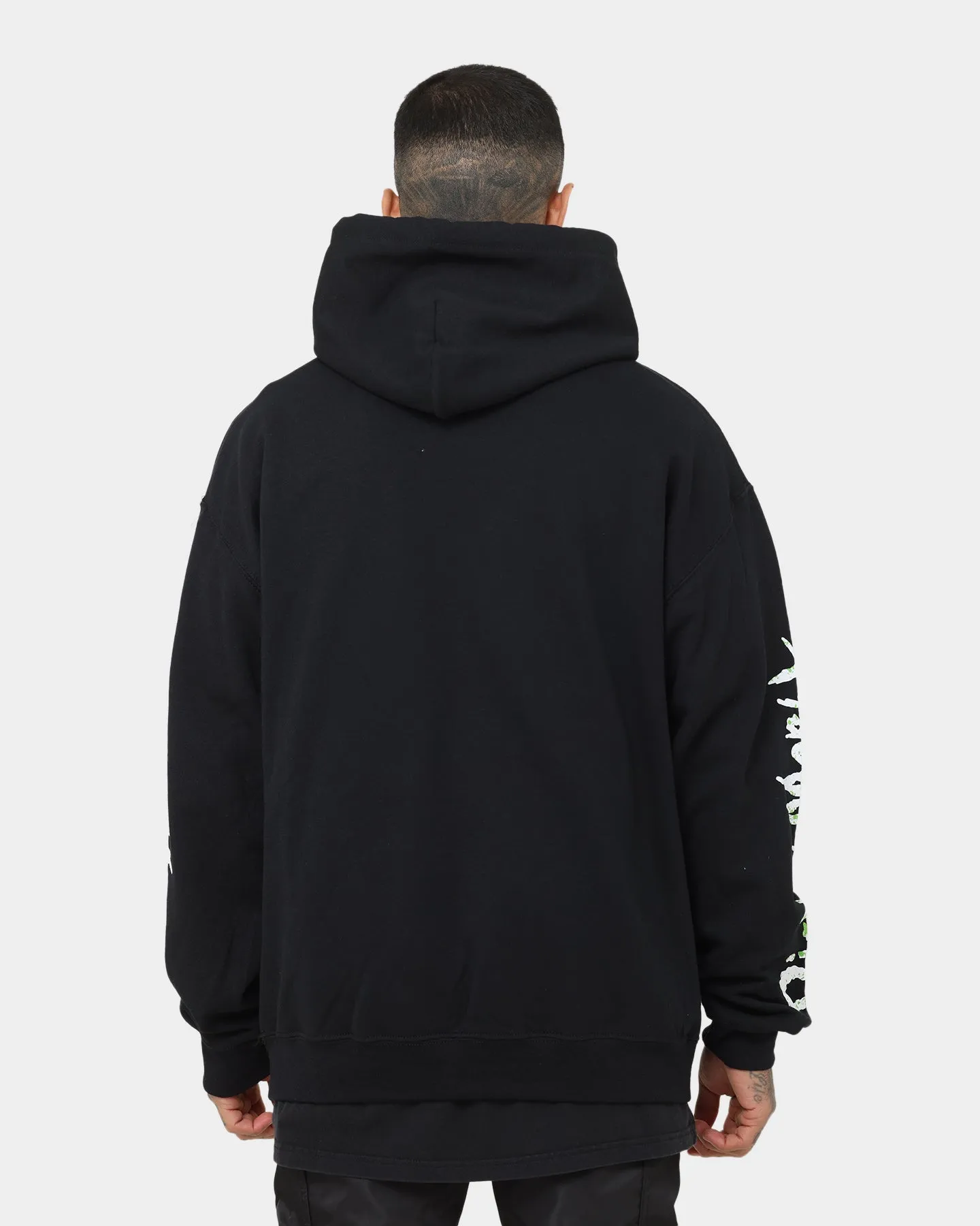 Goat Crew X Rick And Morty Portal Hoodie Black heirloom divers