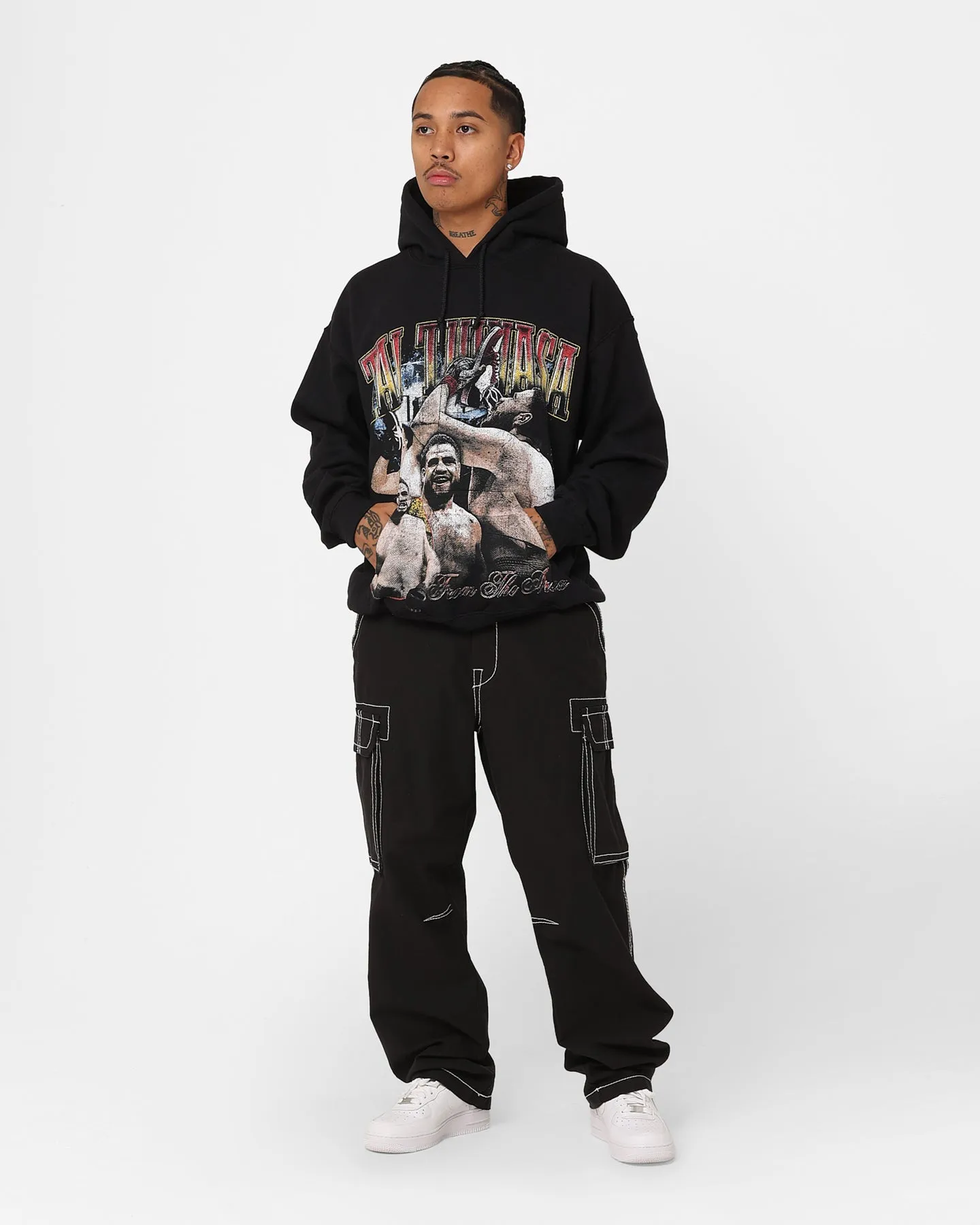 museum Goat Crew X Tai Tuivasa From The Area Hoodie Black