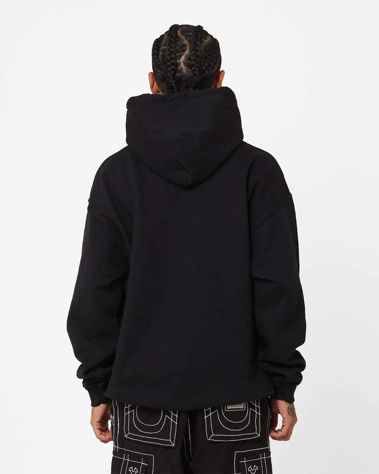 Forest Tear Resistant Fabric Goat Crew X Tai Tuivasa From The Area Hoodie Black