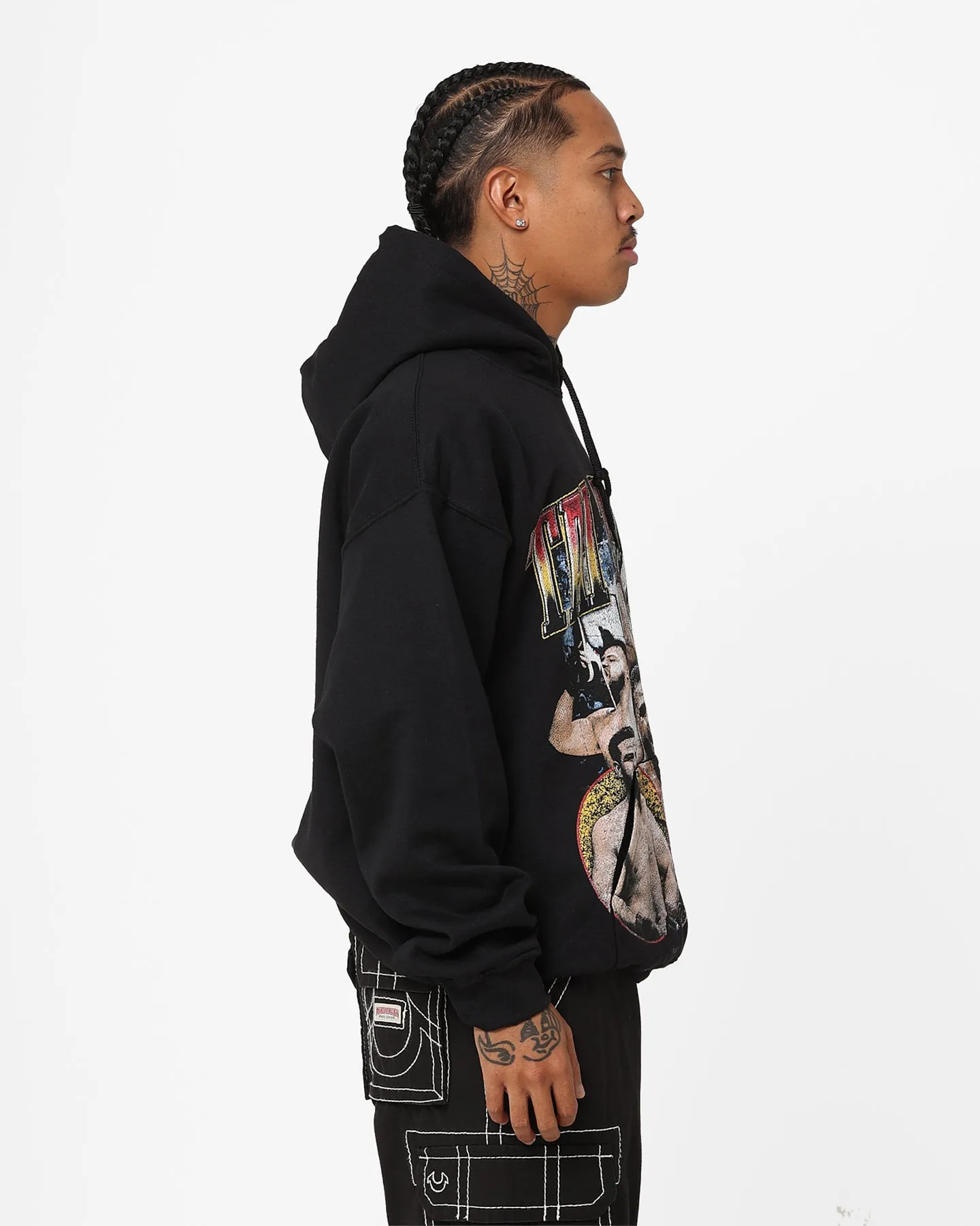 Quick Layering Goat Crew X Tai Tuivasa From The Area Hoodie Black