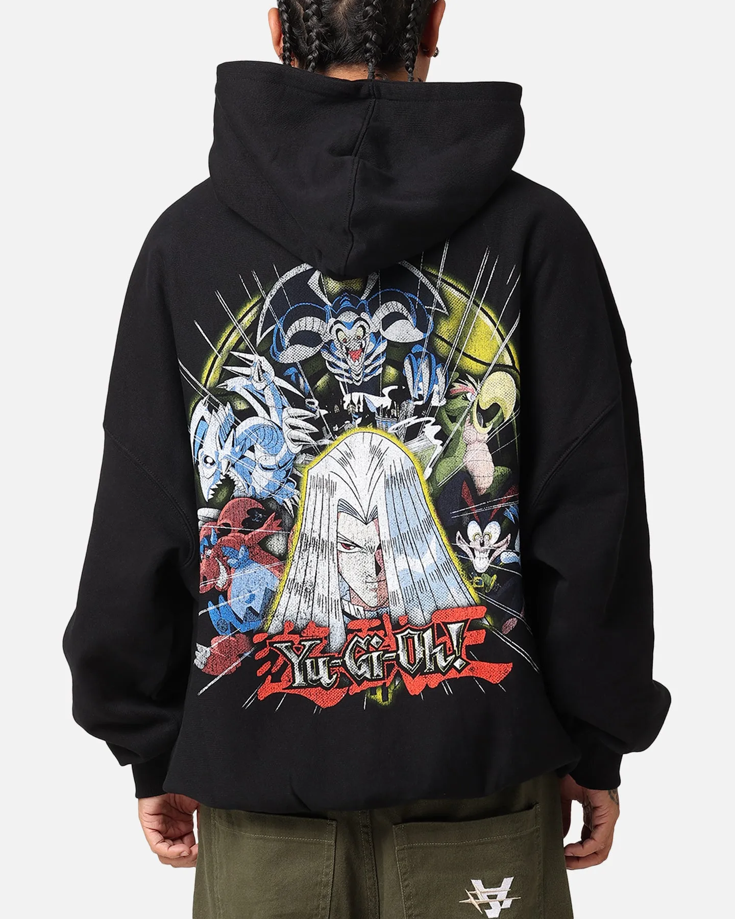Hooded style Goat Crew X Yu-Gi-Oh! Pegasus Premium Hoodie Black