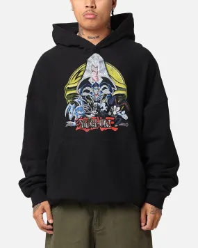 Non Bulky Silhouette Formula Goat Crew X Yu-Gi-Oh! Pegasus Premium Hoodie Black