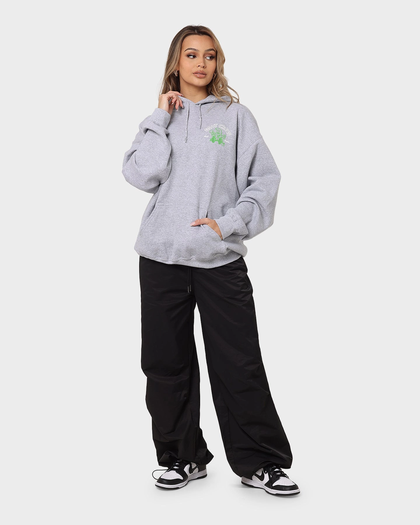 Goat Crew Best Buds Hoodie Grey Fresh Function