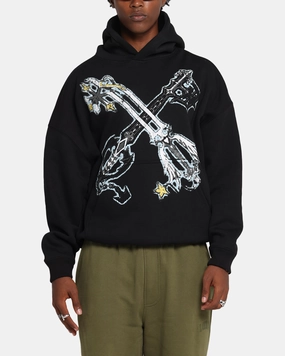 Goat Crew Disney Kingdom Hearts Kingdom Premium Hoodie Black Hunting wear Movie going wear