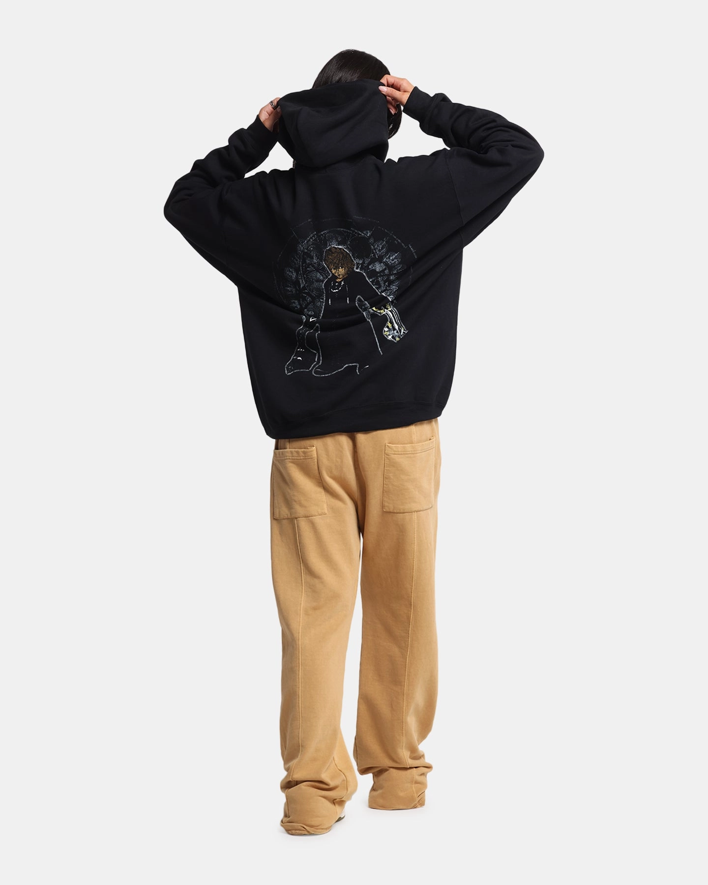 Cold Weather Gear Goat Crew Disney Kingdom Hearts Roxas Hoodie Black