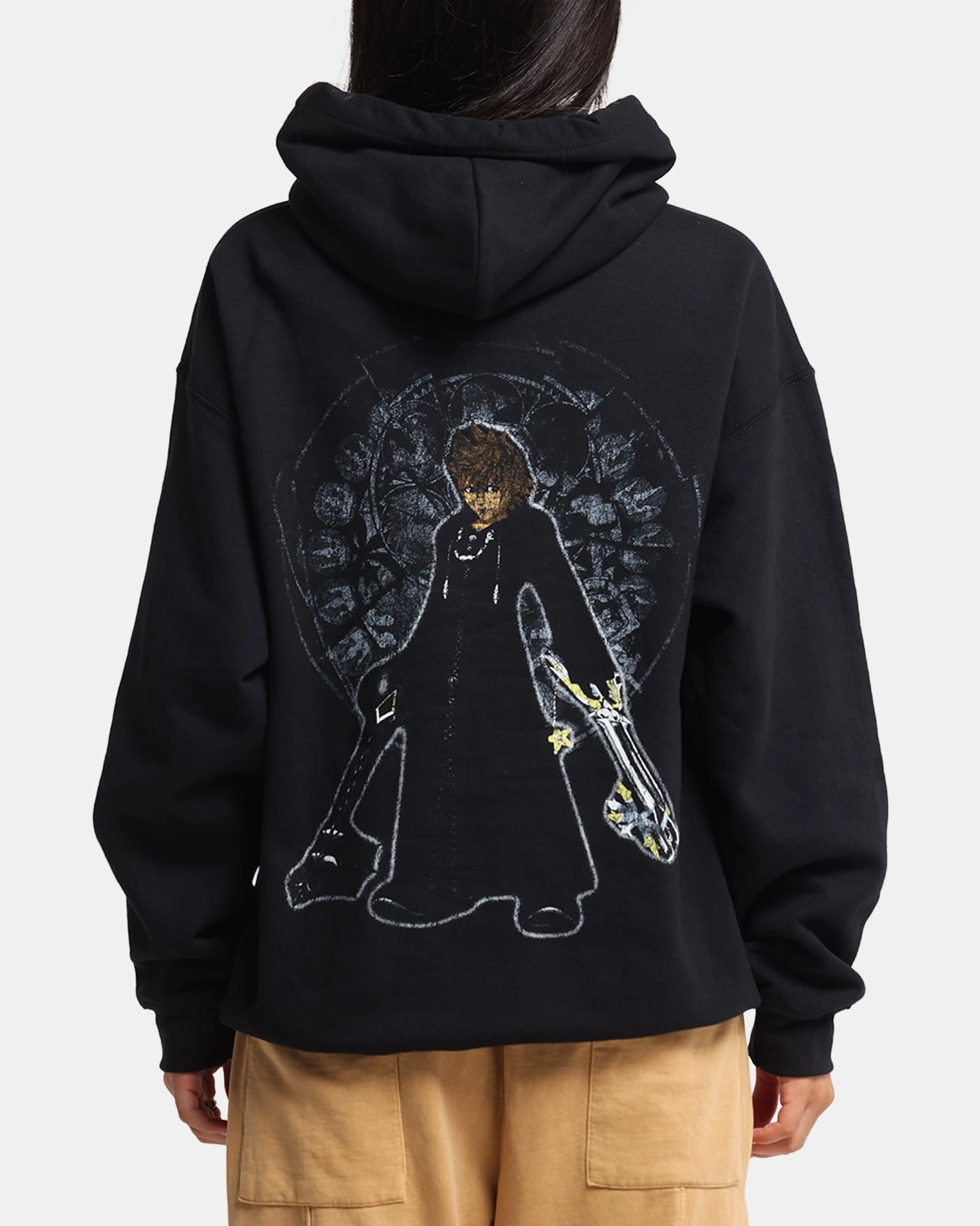 Goat Crew Disney Kingdom Hearts Roxas Hoodie Black City Feel