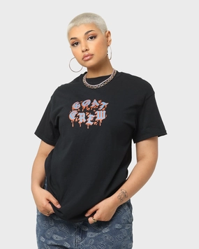Casual Wear Perfect For Relaxing Goat Crew Drip Logo T-Shirt Black/Blue/Orange