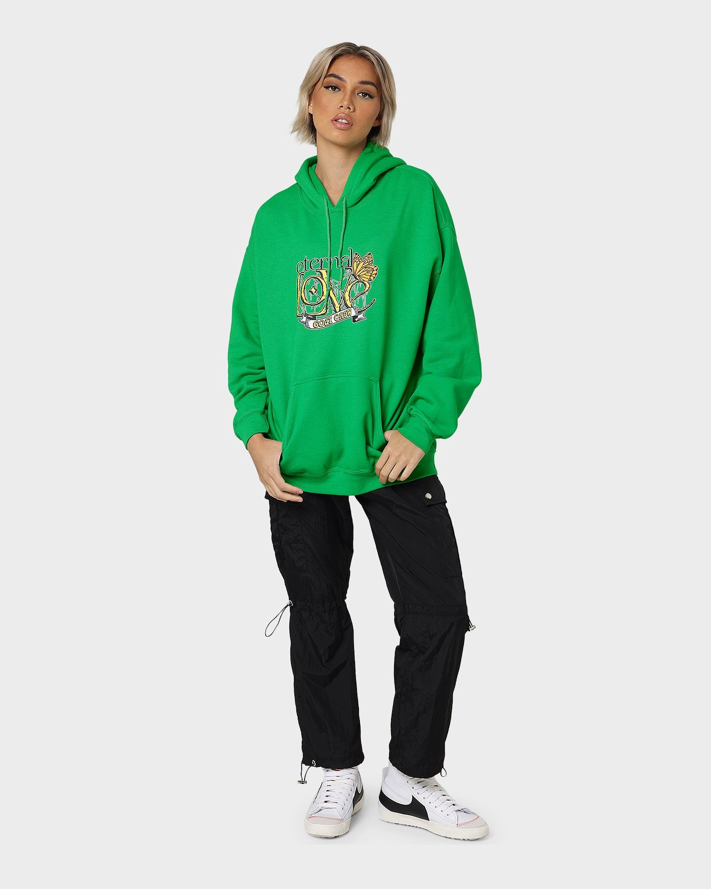 Goat Crew Eternal Love Hoodie Green City Mood