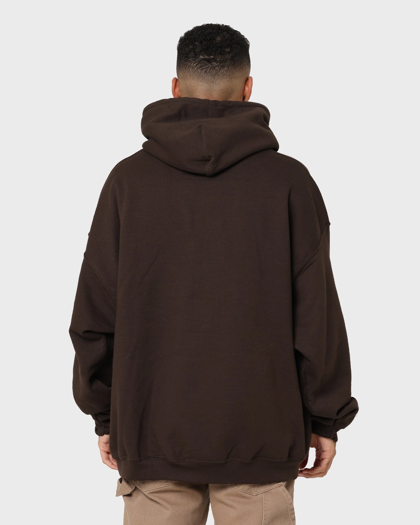 Goat Crew Fire Rose Hoodie Brown Recommend non adjustable