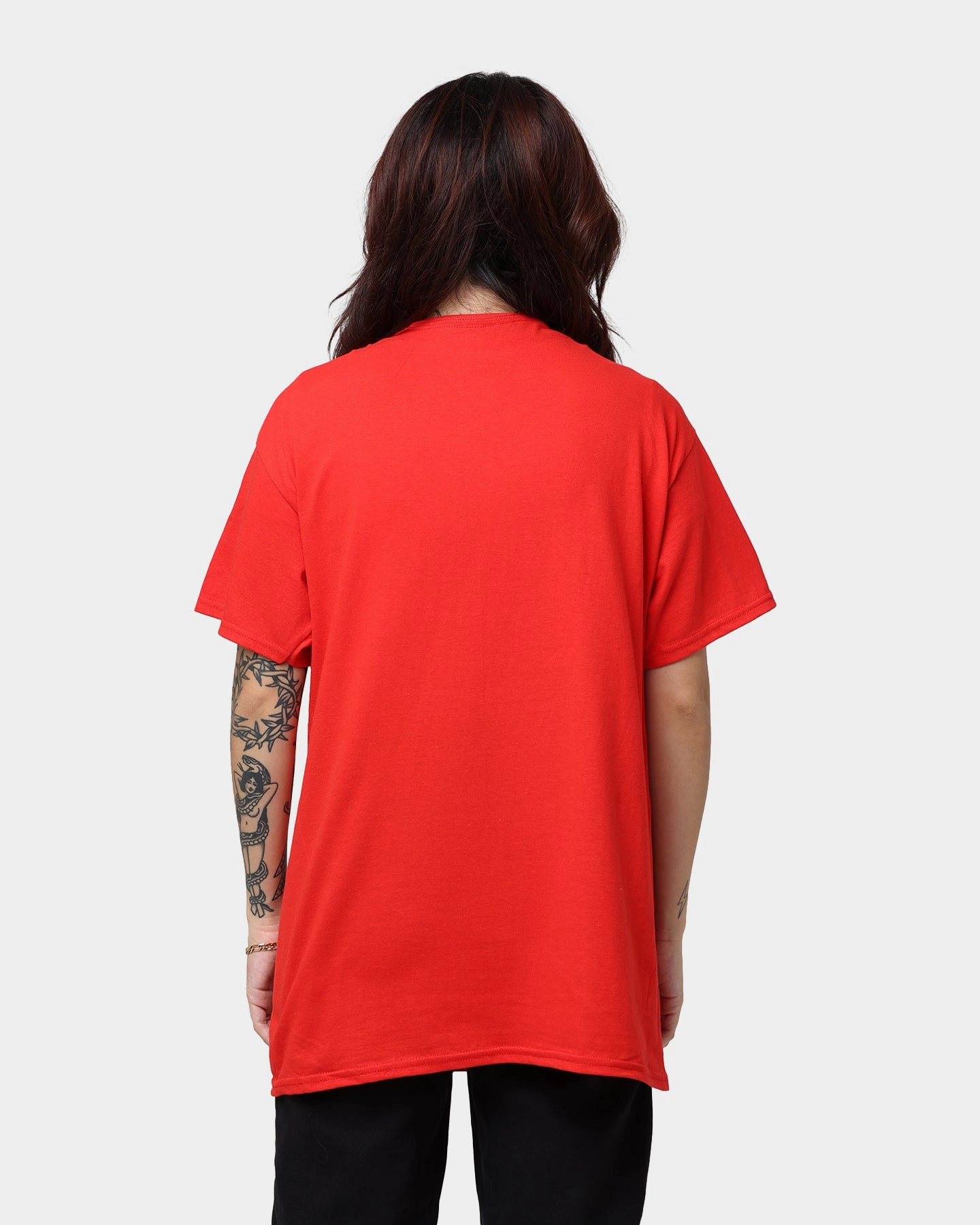 Goat Crew Goat Crew X Bleach Logo T-Shirt Red Collared